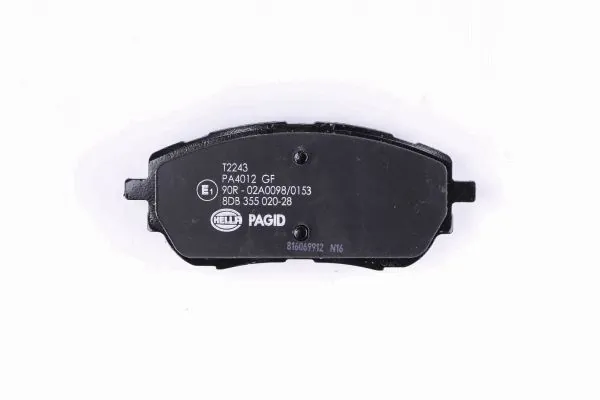 Brake Pad Set, disc brake 8DB 355 020-281