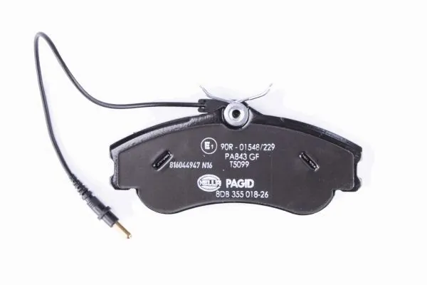 Brake Pad Set, disc brake 8DB 355 018-261