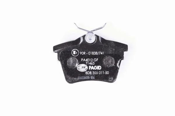 Brake Pad Set, disc brake 8DB 355 011-501