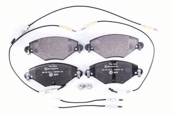 Brake Pad Set, disc brake 8DB 355 019-411