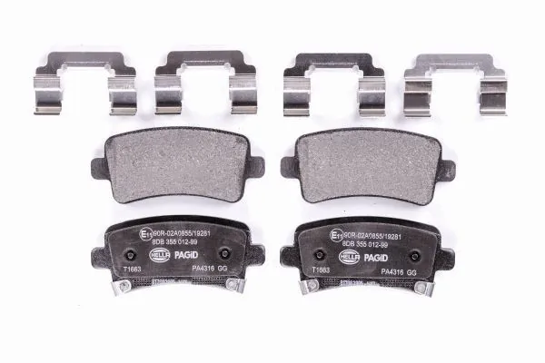 Brake Pad Set, disc brake 8DB 355 012-991