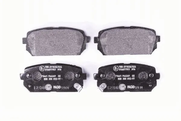 Brake Pad Set, disc brake 8DB 355 012-971
