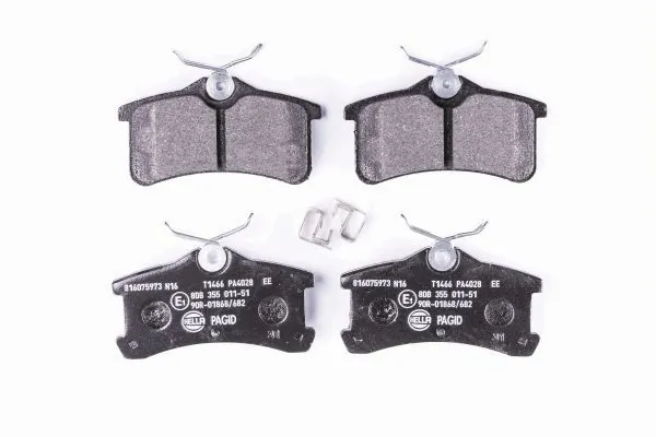 Brake Pad Set, disc brake 8DB 355 011-511