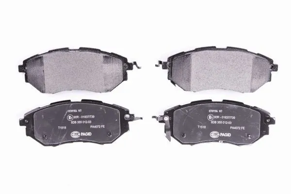 Brake Pad Set, disc brake 8DB 355 012-031