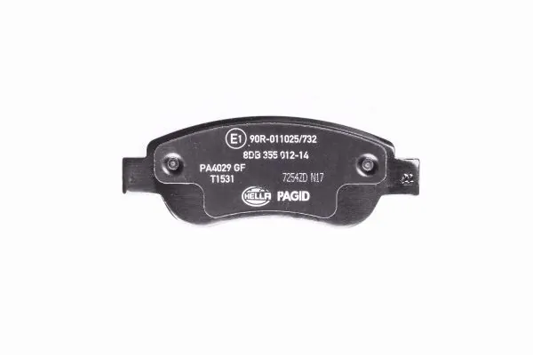 Brake Pad Set, disc brake 8DB 355 012-141
