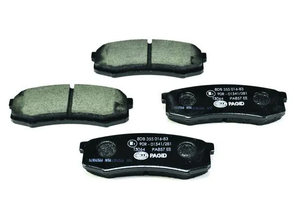 Set bantalan rem, rem cakram 8DB 355 016-831