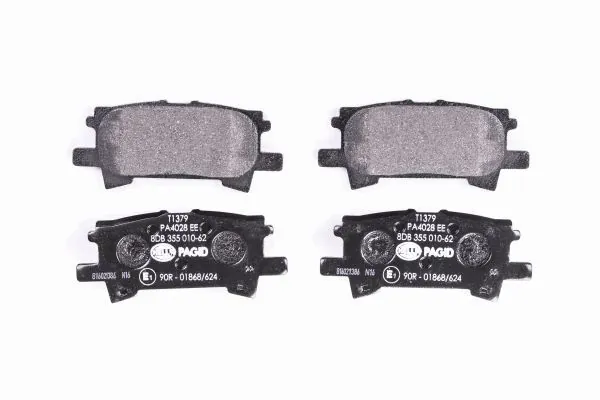 Brake Pad Set, disc brake 8DB 355 010-621