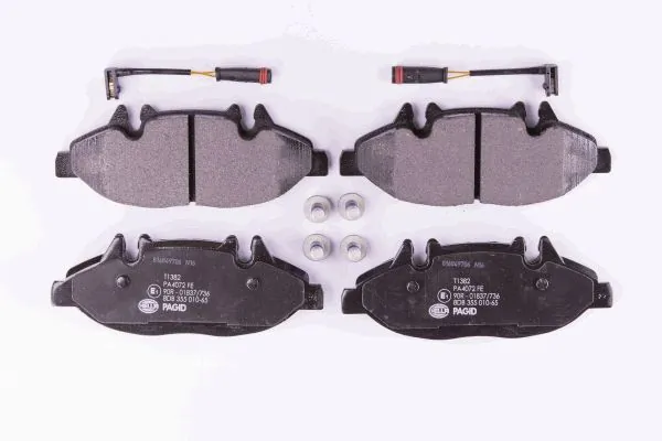 Brake Pad Set, disc brake 8DB 355 010-651