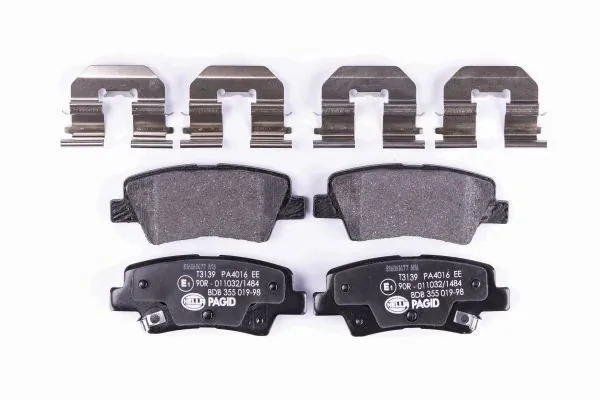 Brake Pad Set, disc brake 8DB 355 019-981
