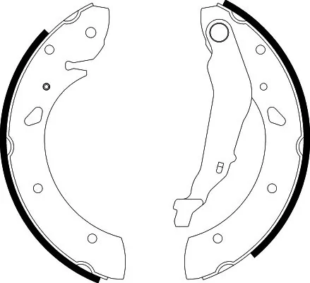 Brake Shoe Set 8DB 355 001-761