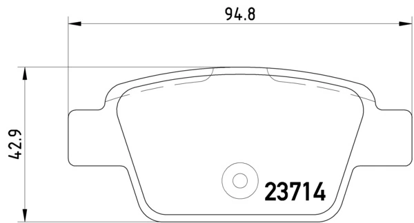 Brake Pad Set, disc brake 8DB 355 018-851