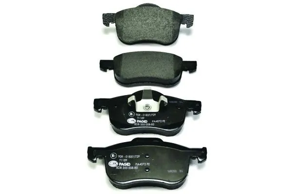 Brake Pad Set, disc brake 8DB 355 008-851