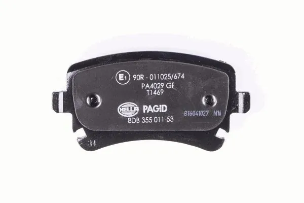 Brake Pad Set, disc brake 8DB 355 011-531