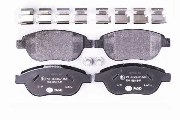 Brake Pad Set, disc brake 8DB 355 018-871