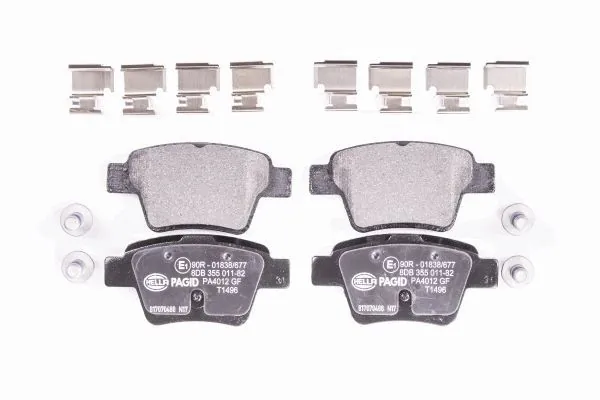 Brake Pad Set, disc brake 8DB 355 011-821