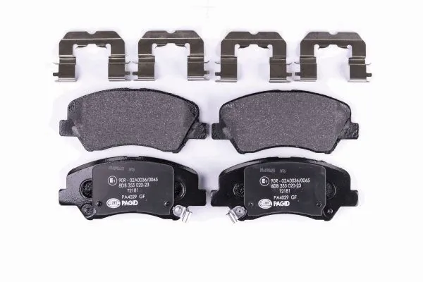 Brake Pad Set, disc brake 8DB 355 020-231