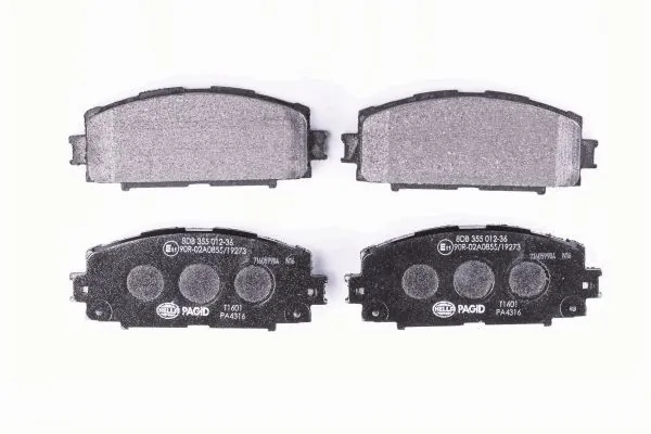 Brake Pad Set, disc brake 8DB 355 012-361