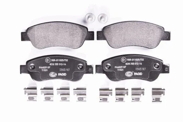 Brake Pad Set, disc brake 8DB 355 012-141