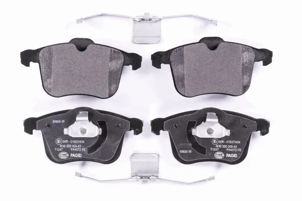 Brake Pad Set, disc brake 8DB 355 009-431