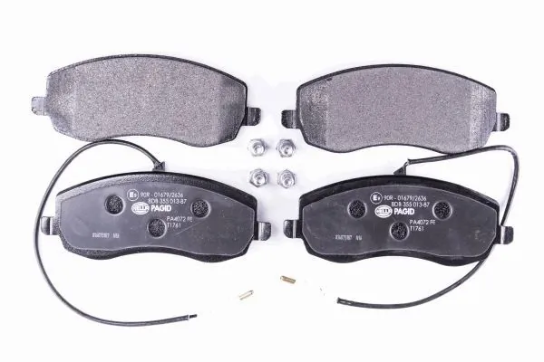 Brake Pad Set, disc brake 8DB 355 013-871