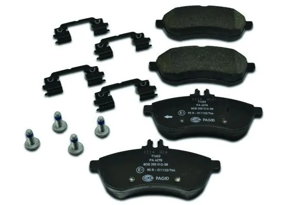 Brake Pad Set, disc brake 8DB 355 012-581