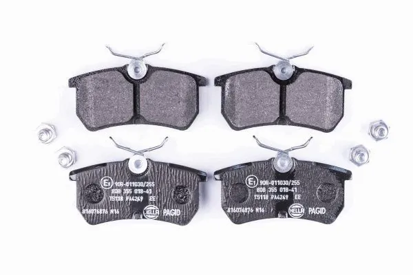 Set bantalan rem, rem cakram 8DB 355 018-411