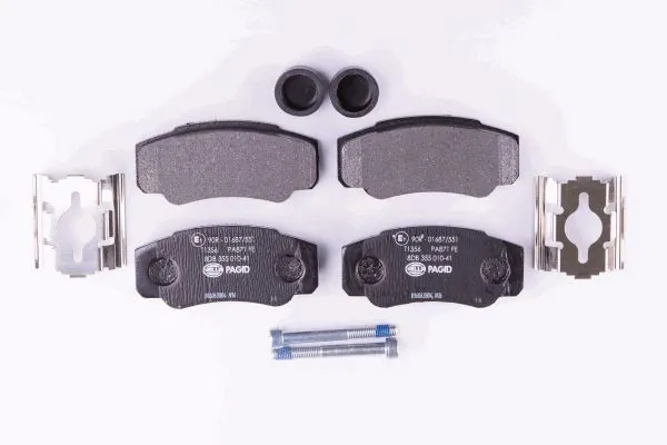 Brake Pad Set, disc brake 8DB 355 010-411