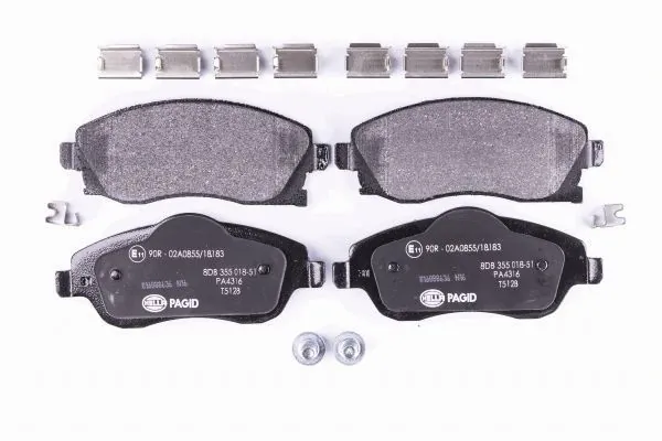 Brake Pad Set, disc brake 8DB 355 018-511