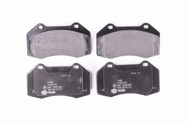 Brake Pad Set, disc brake 8DB 355 012-151