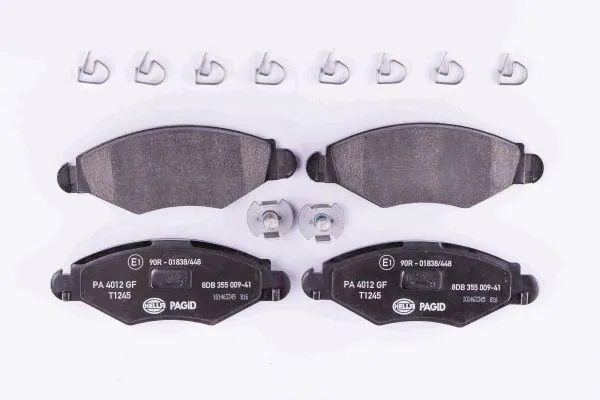 Brake Pad Set, disc brake 8DB 355 009-411