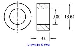 Bush, starter shaft 62-1302