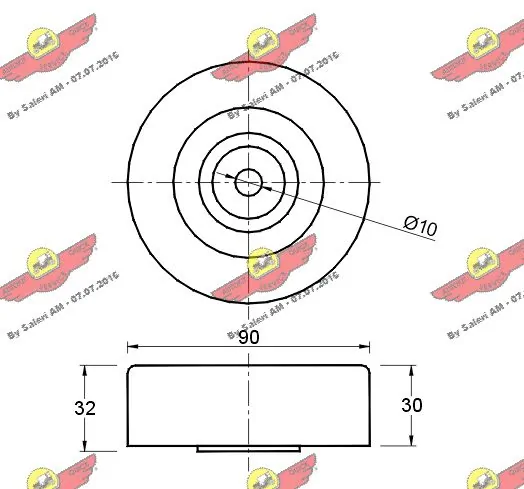 BOSCH 0 242 240 650 Spark Plug