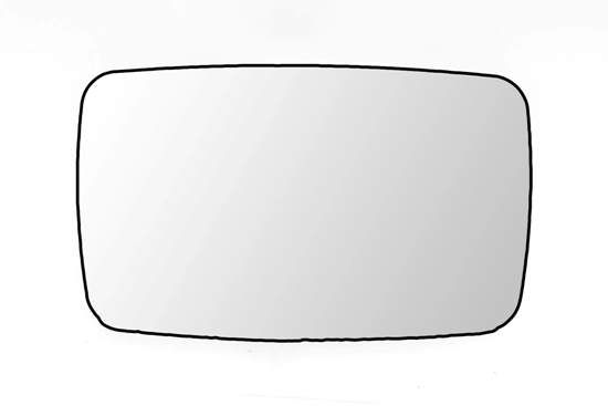 Mirror Glass, exterior mirror 2434G01