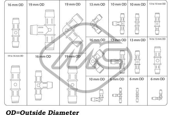 水箱散热器软管 03694