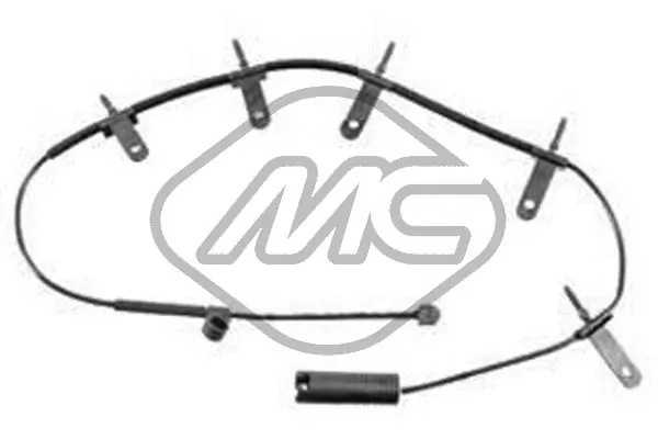 Warning Contact, brake pad wear 02092