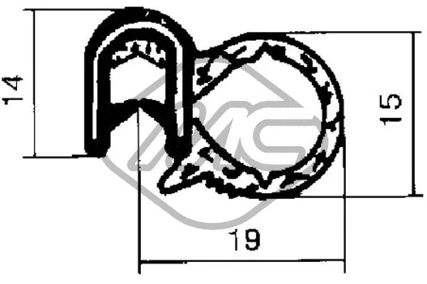 Door Seal 00601