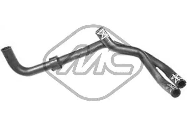 Hose, heat exchanger (heating) 09322