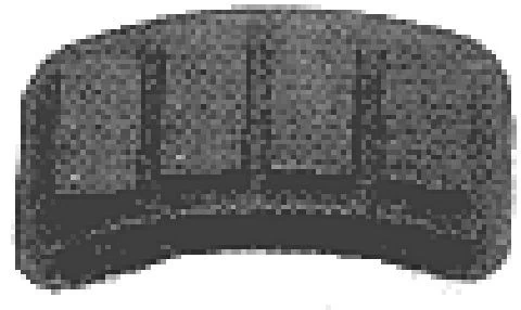 Pedal Pad, clutch pedal 00416