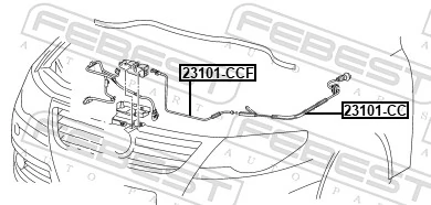 Bonnet Cable 23101-CCF