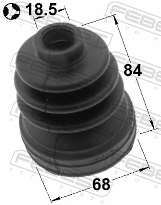 Bellow, drive shaft 2115-CBKT