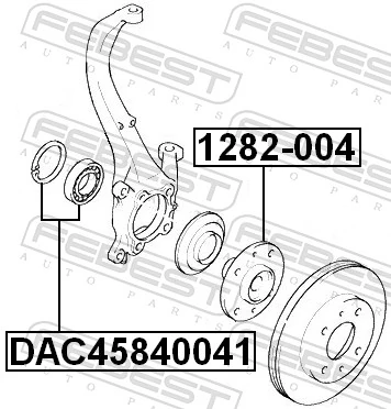 Wheel Bearing DAC45840041