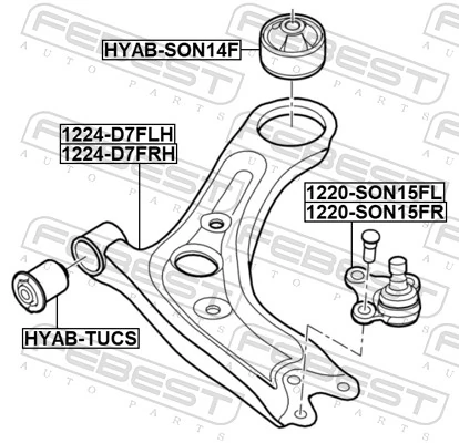 Ball Joint 1220-SON15FL