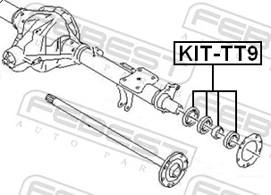 Bearing, drive shaft KIT-TT9