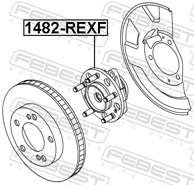 Wheel Hub 1482-REXF