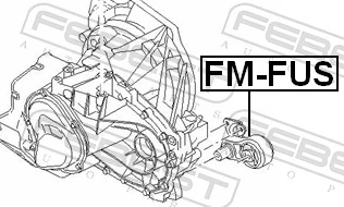 Mounting, manual transmission FM-FUS