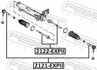 FEBEST 2122-EXPII Inner Tie Rod
