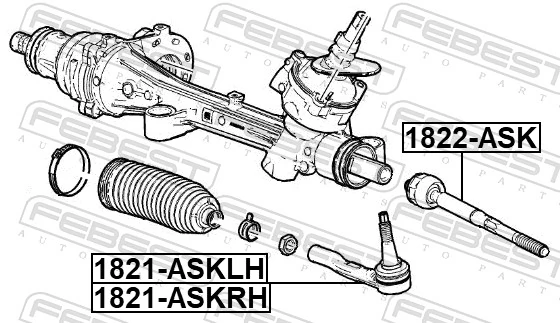Inner Tie Rod 1822-ASK