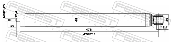 Shock Absorber 21650805R