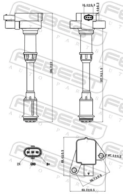 Ignition Coil 21640-003