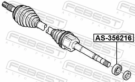 Bearing, drive shaft AS-356216